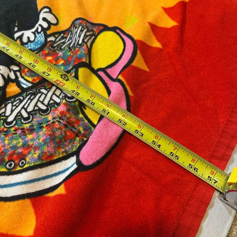 VTG Totally Minnie 80s Beach Towel Franco MFG for Walt‎ Disney Productions